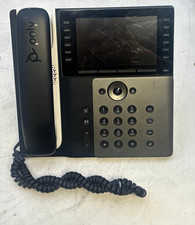 Poly Edge E500 12-Line Corded VoIP IP Desk Phone PoE Ethernet USB w/ Stand picture