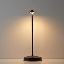 Black Cordless Table Lamps - Rechargeable Led Touch Bar - Portable Battery picture
