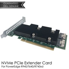 Dell CDC7W 235NK 4x NVMe Drive Expander Card R640 R740xd R840 R940 T640 High Pro picture