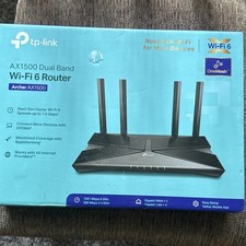 AX1500 Dual Bland Wi-fi 6 Router by Linksys Open Box  New Sealed US picture