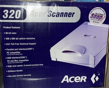 Rare 320p flatbed acer scanner model 6687 picture