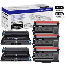 DR820 Drum TN850 Toner Cartridge For Brother MFC- L5850DW L5900DW HL-L6200DW Lot picture