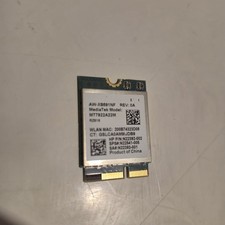 MediaTek MT7922A22M Wi-Fi 6E BT 5.2 M.2 2230 Wireless Card w/ Antennas & Screws picture