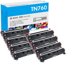 High Yield TN760 Toner Cartridge For Brother DCP-L2550DW MFC-L2750DW HL-L2370DWX picture