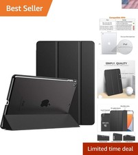 Slim Black iPad Case with Auto Wake/Sleep and Adjustable Stand picture