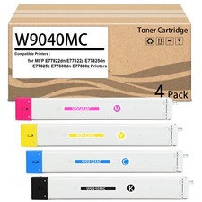 4 Pack w9040mc W9190mc  Toner Cartridge Compatible for MFP E77822dn E77822z picture