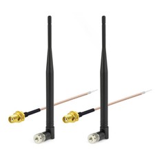 2-Pack 868MHz 915MHz 3dBi ZigBee RFID Smart Home Antenna,15cm SMA Pigtail Cable picture