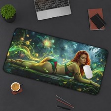 Poison Ivy DC Computer Desk Mat Gaming Mouse Pad Gamer Setup picture
