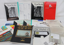 Vintage Computer Software Manual Brochure Books Ancient Art of War Kid Works 2 picture