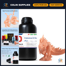 High-Quality Fast ABS-Like 3D Printer Resin, Non-Brittle, Creamy, 1kg for Printi picture