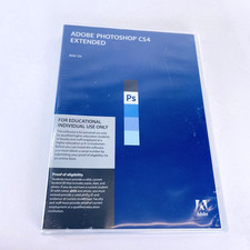 Adobe Photoshop CS4 Extended software for MAC OS w/serial number  SEALED picture