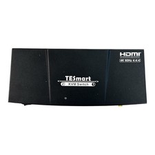 Convenient TESmart 2-Port HDMI KVM Switch, 4K@60Hz RGB 4:4:4 W/O Power Cords picture