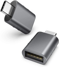 Syntech USB C to USB Adapter Pack of 2 USB C Male to USB 3.0 Female Adapter Comp picture