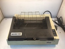 Star Micronics Gemini-10x Dot Matrix Printer POWERS ON UNTESTED PARTS & REPAIR picture