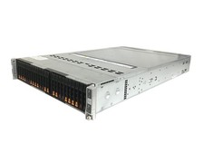 Supermicro 2U 4 Node Server 24 Bay 16x U.2 NVME X11DPT-B 8x 16C 256GB DDR4  X picture