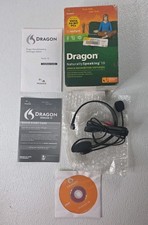 Nuance Dragon NaturallySpeaking 10 Speech Recognition Software Microphone A90 picture