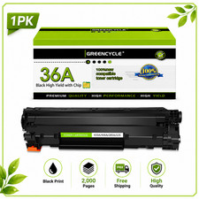 1PK CB436A 36A Toner Cartridge Compatible with HP 36A LaserJet P1505 M1522NF MFP picture