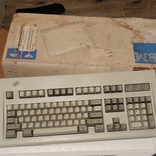 Vintage 1989 IBM Model M 1391401 Buckling Spring Keyboard WITH ORIGINAL BOX picture