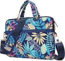 Forest Series Bule Patten Waterproof Laptop Shoulder Messenger Bag Case Sleeve 1 picture