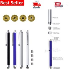 Ultra-Sensitive 5.0 Inch Stylus Pens for iPad, iPhone, and Kindle Fire - 4 Pcs picture