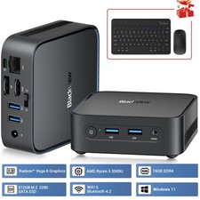 Blackview MP50 Mini PC Ryzen 5 3500U 16GB 512GB SSD Win 11 Pro W/ Keyboard Mouse picture