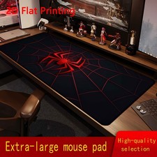 1 Red Spider Web Pattern Mouse Pad, Suitable for Gaming, Office Desks, and Com picture