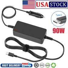 USB-C CAR Charger for Dell Latitude 5510 7200 7520 9520 9330 Laptop DC Adapter picture