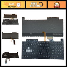 Colorful Backlit Keyboard for ASUS ROG Strix G17 G713 Series - US Layout Replace picture