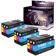9-Pack 950XL 951 XL Ink Cartridge for OfficeJet Pro 8100 8630 Laser Printer picture