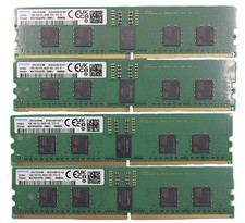 (LOT OF 4) Samsung 16GB 1Rx8 PC5-5600B-RD0-1010-XT DDR5 EC8 RDIMM Server RAM picture