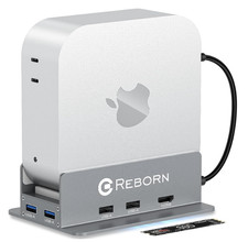 Reborn Mac mini M4 Dock & Stand with NVMe SSD Enclosure  Mac Mini M4 Hub picture