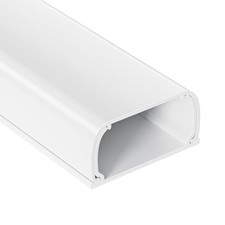 Large Cord Hider - 47in Wire Hiders for TV on Wall, Paintable Cable Hider picture