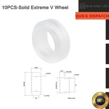 10PCS Xtreme Solid V Wheel for 2020 2040 4080 V-Slot Compatible with Openbuilds picture