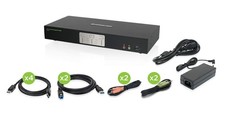 IOGEAR 2-Port Dual View DisplayPort KVMP Switch - 4K 60Hz 2 DisplayPort- GCS1942 picture