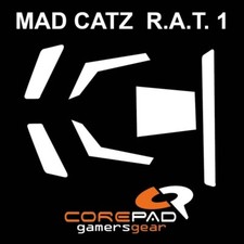 Corepad Skatez Mad Catz R.A.T 1 Replacement Mouse Feet Hyperglides PTFE Teflon picture