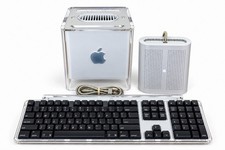 Apple Power Mac G4 Cube M7886 450MHz 512MB 120GB M5849 PSU Keyboard Tested picture