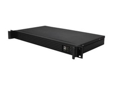 iStarUSA D-118V2-ITX-30FX8 Black Metal / Aluminum 1U Rackmount Compact Server Ca picture