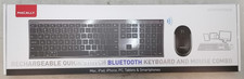 Macally Rechargeable Quick Switch Bluetooth Keyboard & Mouse Combo ACEBTKEYSGCB picture