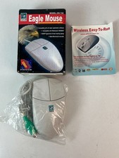 Vintage EAGLE MOUSE A4 TECH MODEL OK-720 2 BUTTON MECHANICAL New picture