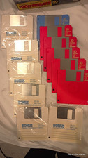 Vintage Verbatim BONUS MF2-DD 720KB + Fujifilm 2HD 1.44MB 3.5