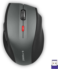 Wireless Mouse for Laptop, Silent Portable Computer Mouse with 6 Buttons, 4800 D picture