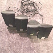 Lot of  Creative Inspire Satellite Speakers  - Untested - RCA Connection Parts picture