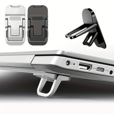 2PCS Foldable Laptop Stand Adjustable Computer Keyboard Riser Self Adhesive picture