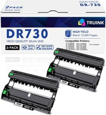 DR730 Drum Unit Not Toner High Yield Replacement for Brother Laser Printers picture