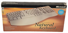 New Microsoft Natural Keyboard Elite PS/2 USB Ergonomic Split Keyboard 286-00082 picture