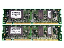 256MB (2x128MB) Kingston KTC6611/128 SDRAM 100Mhz PC100 UDIMM Memory picture