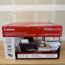 New Canon PIXMA G4270 Wireless All-In-One Color Supertank Inkjet Printer Box picture