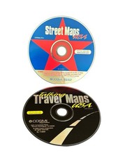 Street Maps & Talking Travel Maps USA CD ROM Cosmi Vintage Mapping Retro 2000 PC picture
