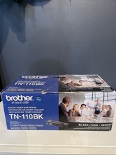 Genuine Brother TN-110BK Black Toner Cartridge New Open Box, Sealed Bag picture