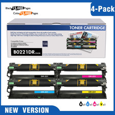 4PK DR-221 DR221 Drum Unit for Brother DR221CL MFC9140CDN HL3140CDW MFC9330CDW picture